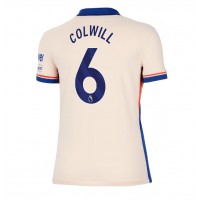 Camisa de Futebol Chelsea Levi Colwill #6 Equipamento Secundário Mulheres 2024-25 Manga Curta